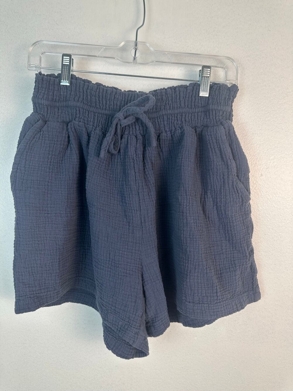 Joie Women's pull-on shorts are a casual, high-waisted 100% cotton gauze Size XL